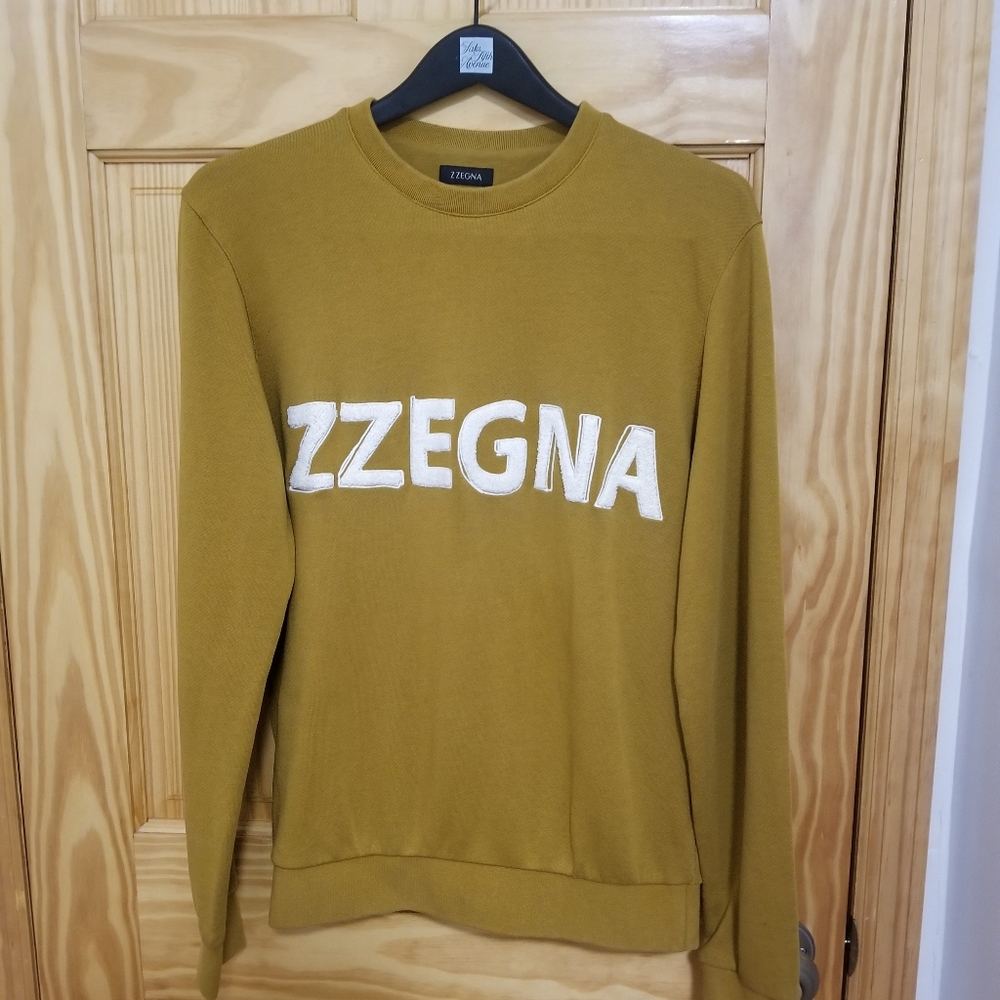 Z Zegna logo embellished sweatshirt